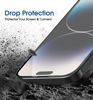Picture of amFilm Screen Protector OneTouch Compatible with iPhone 14 Pro Max 6.7", Dynamic Island Compatible- with Easy Installation Kit, Full Coverage Case Friendly, Tempered Glass, 2 Pack