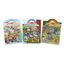 Picture of Melissa & Doug Puffy Sticker Play Set 3-Pack (Pirates, Vehicles, Safari)