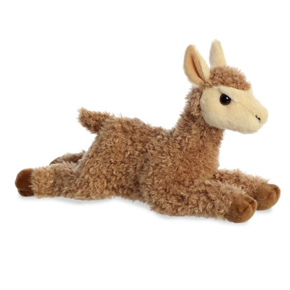Picture of Aurora® Adorable Flopsie™ Louis Llama™ Stuffed Animal - Playful Ease - Timeless Companions - Brown 12 Inches