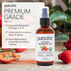 Picture of PURA D'OR Organic Rosehip Seed Oil,100% Pure Cold Pressed USDA Certified All Natural Moisturizer Facial Serum For Anti-Aging,Acne Scar Treatment,Gua Sha Massage,Face,Hair & Skin,Women & Men,4oz