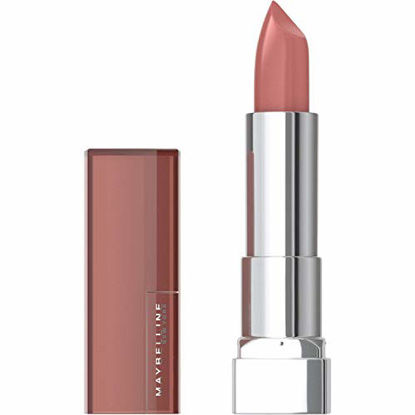 Picture of Maybelline New York Color Sensational Lipstick, Lip Makeup, Cream Finish, Hydrating Lipstick, Crazy for Coffee, Nude Pink,1 Count