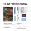 Picture of Madison Reed Radiant Hair Color Kit, Light Neutral Brown for 100% Coverage of Resistant Gray Hair, Ammonia-Free, 7.5NNA Umbria Light Brown, Permanent Hair Dye, Pack of 1