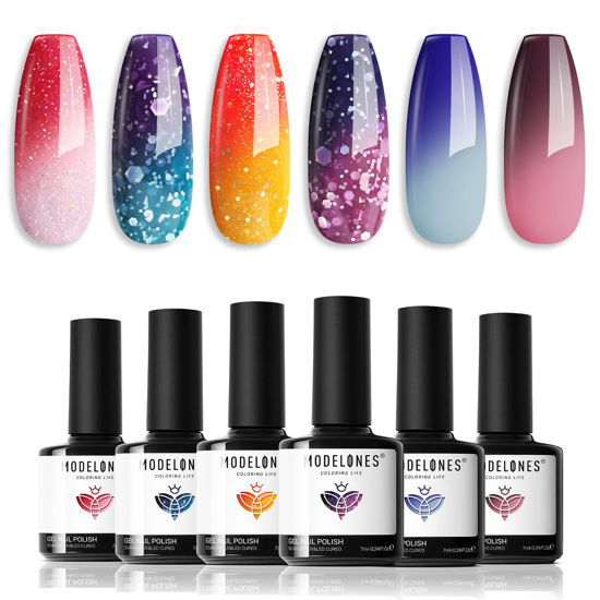 Price in India, Buy HNM Thermal Temperature Color Changing Gel Nail Polish  Soak Off UV LED Nail Lacquer 4204 8 ml White Online In India, Reviews,  Ratings & Features | Flipkart.com