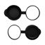 Picture of 42mm Binocular/Monocular Objective Lens Caps Internal Diameter 50.5-51.8mm Rubber Cover Set Black
