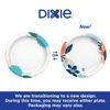 Picture of Dixie Paper Plates, 8 1/2 inch, Dinner Size Printed Disposable Plate, 90 Count