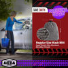 Picture of AIDEA Car Wash Mitt Microfiber-2Pack, Scratch & Lint Free, Premium Chenille Microfiber Wash Mitt-Grey Extra Large Size (8''X12'')