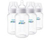 Picture of Philips AVENT Anti-Colic Baby Bottles, 11oz, 4pk, Clear, SCY106/04