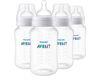 Picture of Philips AVENT Anti-Colic Baby Bottles, 11oz, 4pk, Clear, SCY106/04