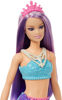Picture of Barbie Dreamtopia Mermaid Doll with Purple Hair, Blue & Purple Ombre Tail & Tiara Accessory