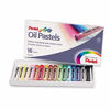 Picture of Pentel Arts Oil Pastel Set, 5/16 x 2-7/16 Inch, Assorted Colors, Set of 16