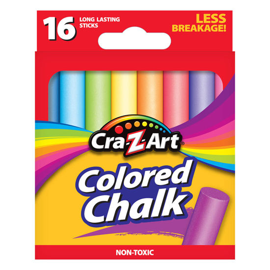 Picture of Cra-Z-Art Colored Chalk, 16 Count (10801-48) , Assorted