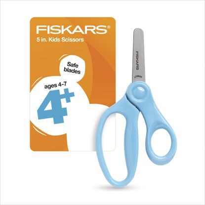 Picture of Fiskars 5 Inch Blunt-tip Kids Scissors, Turquoise