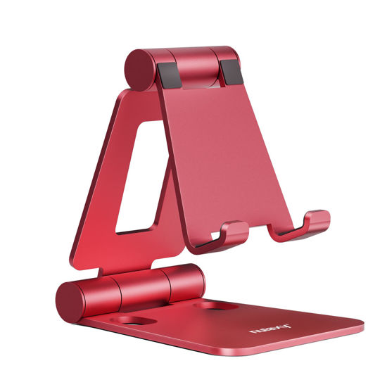 Phone Holder Nulaxy 2-Pack Foldable Phone Stand Adjustable