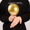 Picture of PartyWoo Metallic Gold Balloons, 50 pcs 5 Inch Gold Metallic Balloons, Metallic Balloons for Balloon Garland Party Decorations, Birthday Decorations, Wedding Decorations, Baby Shower Decorations