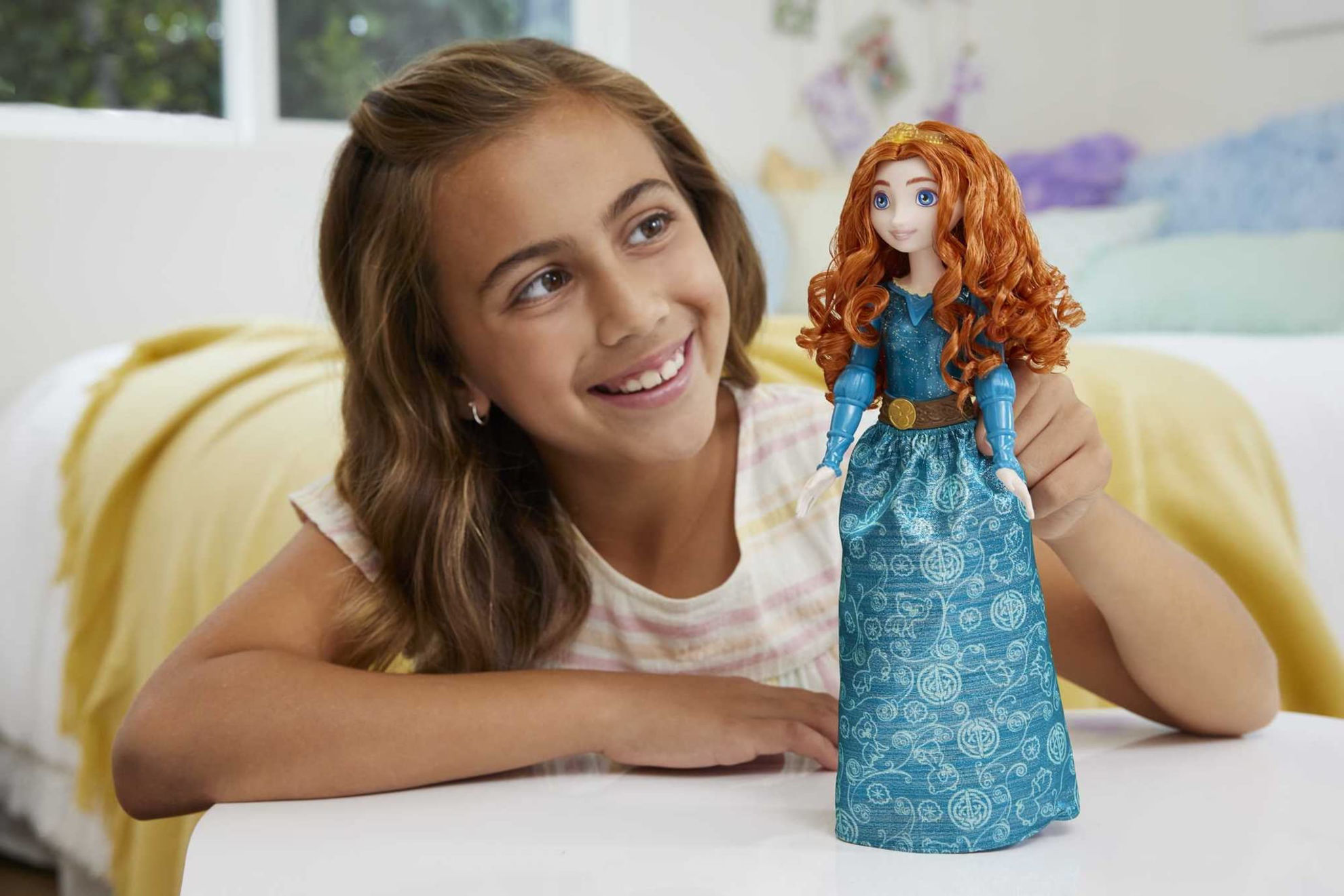 GetUSCart- Disney Princess Merida Fashion Doll, Sparkling Look with Red ...