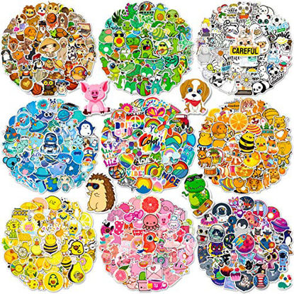Picture of 600Pcs Stickers for Kids, Water Bottle Stickers, Vinyl Waterproof Scrapbook Cute Bulk Stickers Pack for Laptop Skateboard Computer Guitar, Mixed Colorful Cool Stickers for Teens Kids Boys Girls