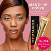 Picture of Dermacol - Full Coverage Foundation, Liquid Makeup Matte Foundation with SPF 30, Waterproof Foundation for Oily Skin, Acne, & Under Eye Bags, Long-Lasting Makeup Products, 30g, Shade 224