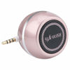 Picture of Mini Portable Speaker with 3.5mm Aux Input Jack, 3W Mobile Phone Line-in Speaker for iPhone iPad iPod Tablet Cell Phones, Gifting for Girls/Kids, Rose Gold