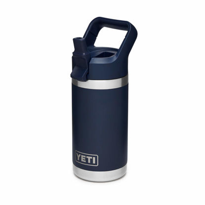 Picture of YETI Rambler Jr. 12 oz Kids Bottle, with Straw Cap, Navy