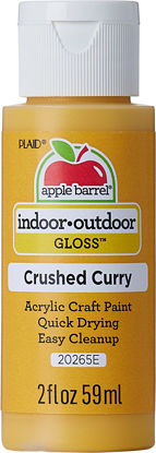 Picture of Apple Barrel Gloss Acrylic Craft Paint, 2 oz, Crushed Curry