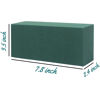 Picture of FLOFARE Pack of 3 Floral Foam Blocks for Fresh and Artificial Flowers, Each (7.8” L x 3.5” W x 2.4” H), Dry and Wet Floral Foam Blocks for Wedding, Birthdays, Home, Office, and Garden Decorations