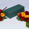 Picture of FLOFARE Pack of 3 Floral Foam Blocks for Fresh and Artificial Flowers, Each (7.8” L x 3.5” W x 2.4” H), Dry and Wet Floral Foam Blocks for Wedding, Birthdays, Home, Office, and Garden Decorations