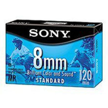 Picture of Sony 120 MP Standard Grade 8mm Video Cassette Tape - Brilliant Color and Sound NTSC - P6-120MPL
