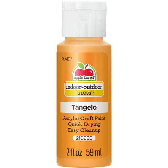 Picture of Apple Barrel Paint GLOSS ACRYLIC, 2 oz, Tangelo 2 Fl Oz
