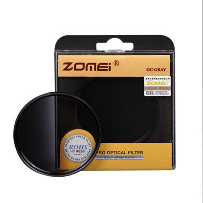 Picture of ZOMEI Brand 55mm Optical Resin Graduated Neutral Density Gray Camera Lens Filter