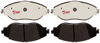 Picture of Premium Raybestos Element3 EHT™ Replacement Front Brake Pad Set for Select Volkswagen CC/Golf R/GTI/Jetta and Audi S3 Model Years (EHT1633)