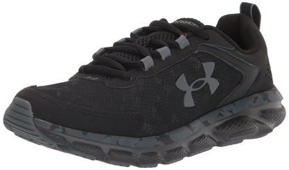 Picture of Under Armour Men's Charged Assert 9 Running Shoe Sneaker, Black (001)/Black, 8