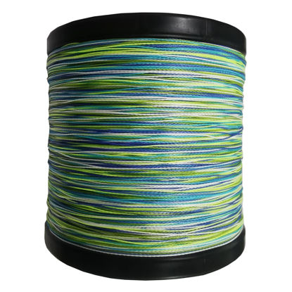 Picture of Reaction Tackle Braided Fishing Line Camo Aqua 50LB 150yd