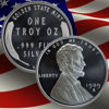 Picture of 1 Troy Oz. Lincoln Wheat Cent Authentic Silver Round| Commemorative Piece Made from .999 Fine Silver Made in USA +Includes Free Protective Capsule