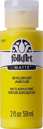 Picture of FolkArt Acrylic Paint in Assorted Colors (2 oz), 918, Yellow Light