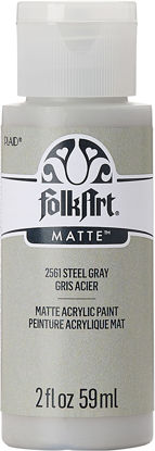 Picture of FolkArt Acrylic Paint in Assorted Colors (2 oz), 2561, Steel Gray