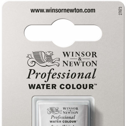 Picture of Winsor & Newton Professional Watercolor, Half Pan, Burnt Umber