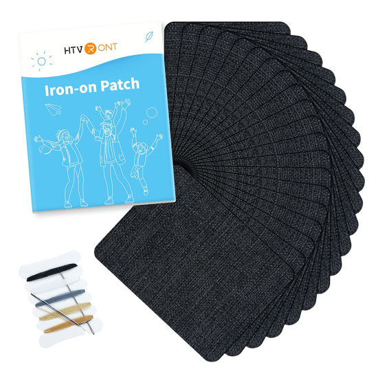 GetUSCart- HTVRONT Iron on Patches for Clothing Repair - 20 Pack