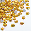Picture of Beadsland 1440pcs Flat Back Crystal Rhinestones Round Gems for Nail Art and Craft Glue Fix, Topaz,SS12,3.0-3.2mm