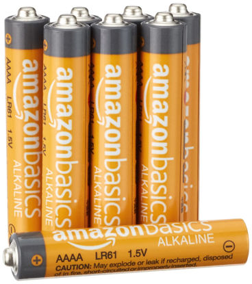 Picture of Amazon Basics 8-Pack AAAA Alkaline High-Performance Batteries, 1.5 Volt, 3-Year Shelf Life