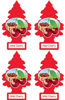 Picture of LITTLE TREES Car Air Freshener | Hanging Paper Tree for Home or Car | Wild Cherry | 4 Pack
