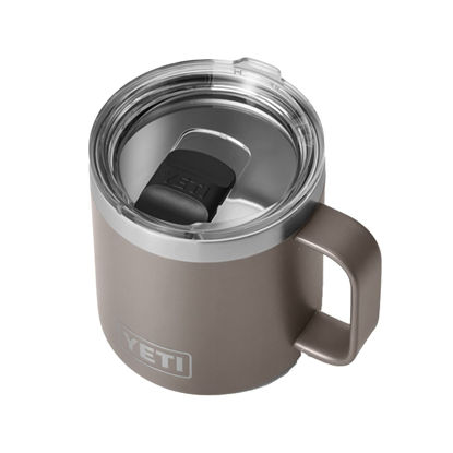 Picture of YETI Rambler 14 oz Mug, Vacuum Insulated, Stainless Steel with MagSlider Lid, Sharptail Taupe