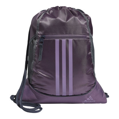 Picture of adidas Unisex Alliance 2 Sackpack, Shadow Violet/Shadow Navy, One Size