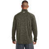 Picture of Under Armour Men's Tech 2.0 1/2 Zip-Up Long Sleeve T-Shirt , (391) Marine OD Green / Black / White , Small