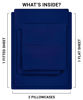 Picture of Utopia Bedding King Bed Sheets Set - 4 Piece Bedding - Brushed Microfiber - Shrinkage and Fade Resistant - Easy Care (King, Royal Blue)