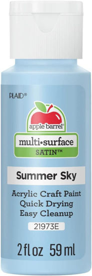 Picture of Apple Barrel Multi Surface Acrylic Paint, 2 oz, Summer Sky 2 Fl Oz