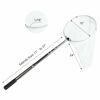 Picture of RESTCLOUD Insect and Butterfly Net with 12" Ring, 24" Net Depth, Strong Stainless Telescoping Handle Extends to 38 Inches