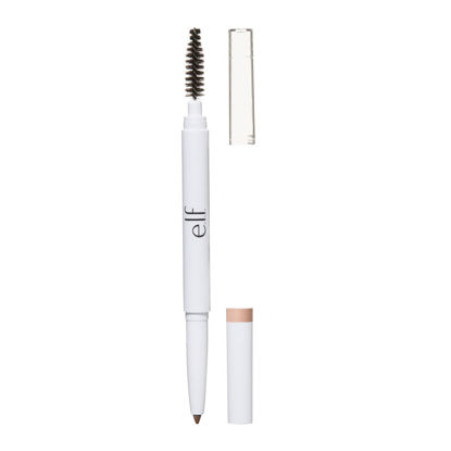 Picture of e.l.f, Instant Lift Brow Pencil, Dual-Sided, Precise, Fine Tip, Shapes, Defines, Fills Brows, Contours, Combs, Tames, Blonde, 0.006 Oz