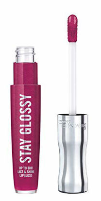 Picture of Rimmel Stay Glossy 6HR Lip Gloss, Berry Bad, 0.18 Fl Oz (Pack of 1)