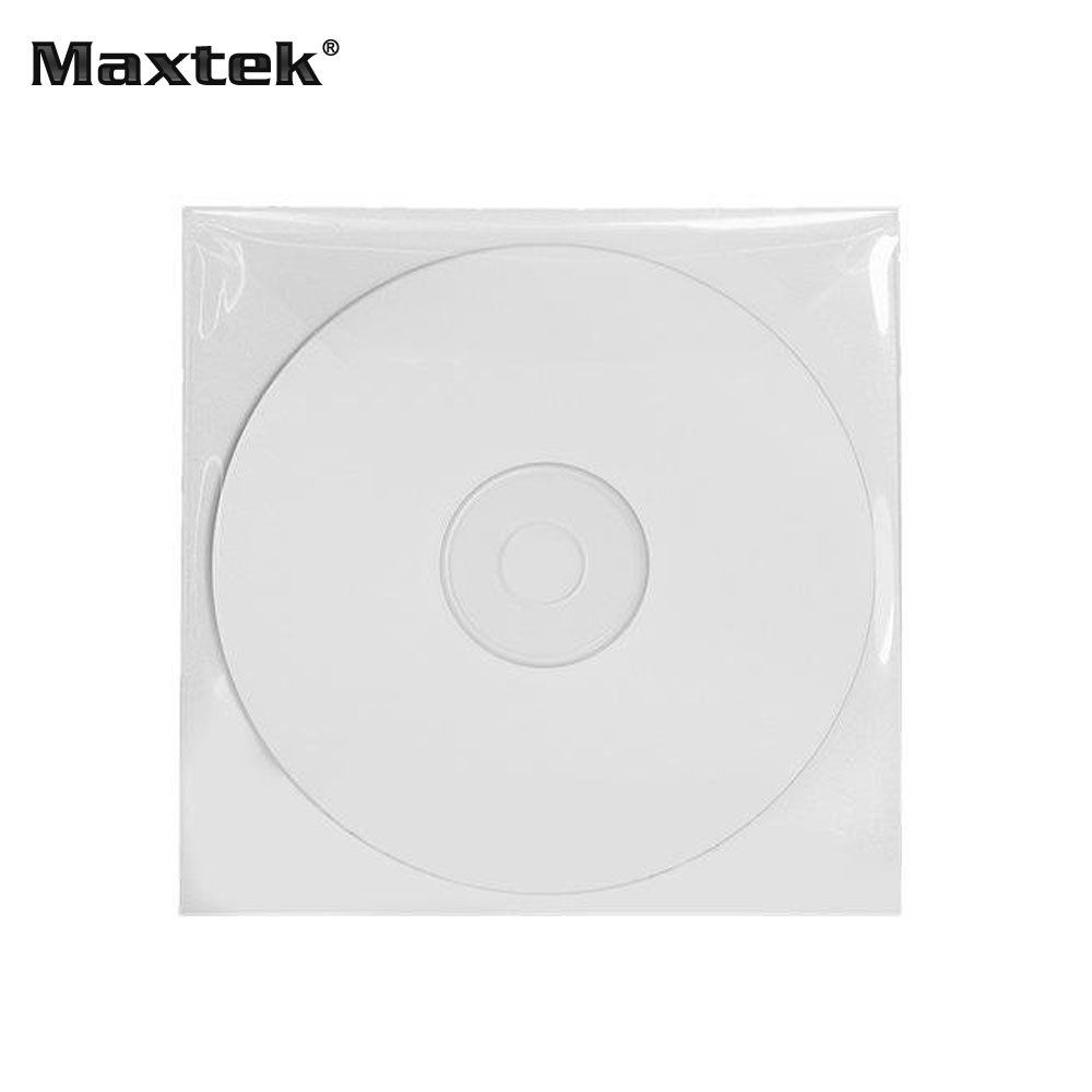 GetUSCart- Maxtek 1,000 Pieces Clear Transparent CPP Plastic CD DVD ...