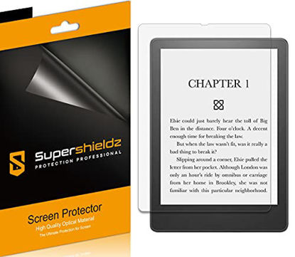 Picture of (3 Pack) Supershieldz Designed for All-new Kindle Paperwhite 6.8-Inch (11th Generation, 2021) / Kindle Paperwhite Signature Edition 6.8-Inch / Kindle Paperwhite Kids 6.8-Inch (11th Gen) Screen Protector, High Definition Clear Shield (PET)